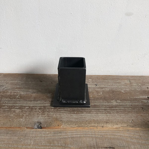 数量限定 WDIPS-S-1 ラフな作りが魅力のペン立て アイアン ペン