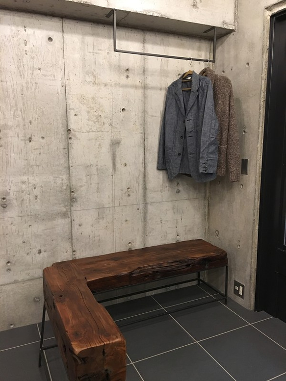 サイズオーダー可能　HH-200　2辺200cm以内　天井　吊り下げ　ハンガーラック　部屋干し　室内干し　物干し　新生活 HH 画像作品のサイズ 奥行 天井に付けるベース部分 色ムラ