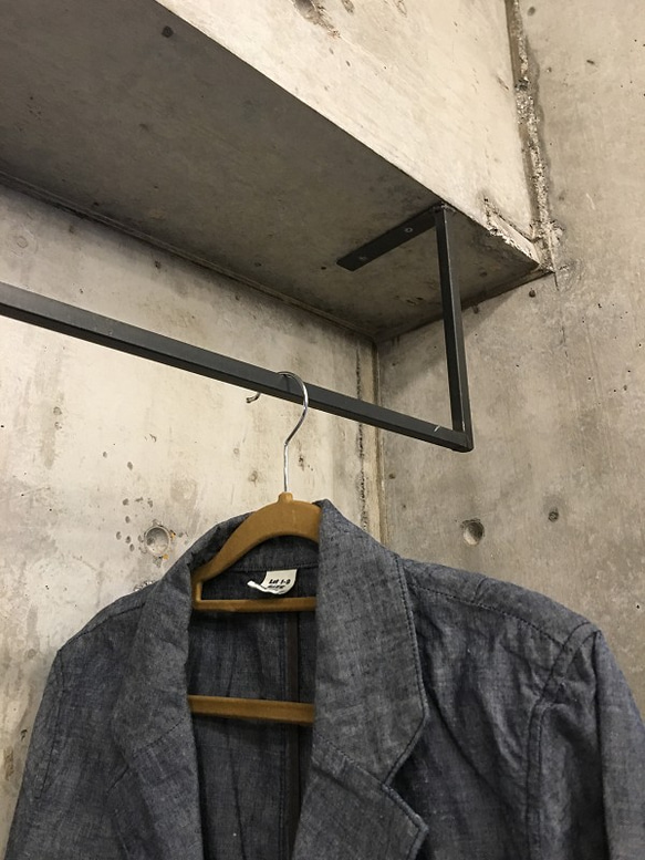 サイズオーダー可能　HH-200　2辺200cm以内　天井　吊り下げ　ハンガーラック　部屋干し　室内干し　物干し　新生活 HH 画像作品のサイズ 奥行 天井に付けるベース部分 色ムラ