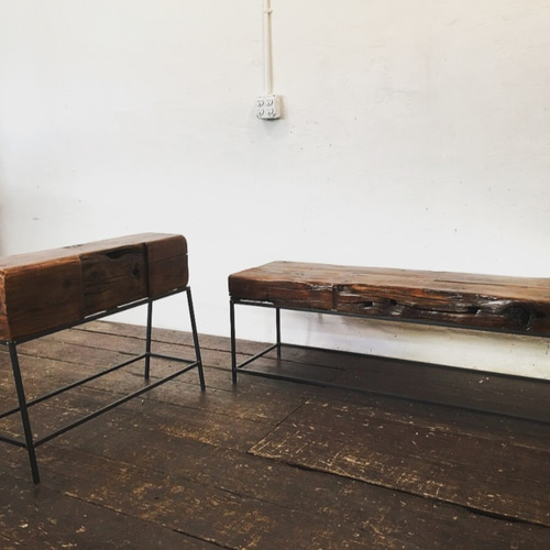 発送日注意※ OWC ベンチ 玄関ベンチ シューズラック サイド