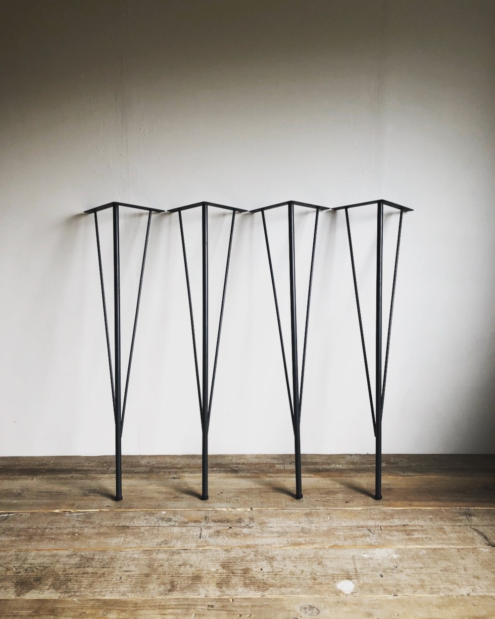 サイズオーダー可能　MDLEG-F　H:～100cmまで　鉄脚　ダイニングテーブル　ワークデスク　インダストリアル 12,599円