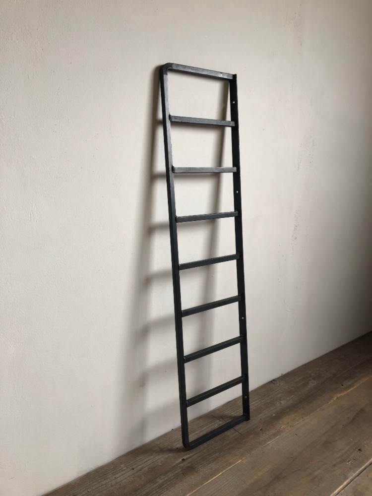 サイズオーダー可能　ILS-S/L　ラダー1台～　アイアン　ラダーシェルフ　壁付け棚　ウォールシェルフ　ブラケット