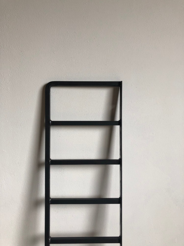 サイズオーダー可能　ILS-S/L　ラダー1台～　アイアン　ラダーシェルフ　壁付け棚　ウォールシェルフ　ブラケット