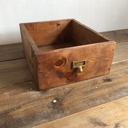 昭和レトロ　木製　菓子ケース レトロ調な駄菓子ケース風木箱 棚・シェルフ・ラック wood works