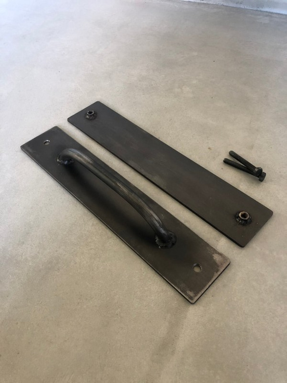 数量限定 IDH-PP-1 ドアノブ L:40cm 押す＋引く/1セット 取手