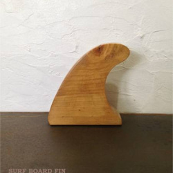 数量限定　ブックエンド　木製　ウッド　サイン　FIN　オブジェ　サーフボード　フィン　木製文字　SURF　サインレター　 4枚目の画像