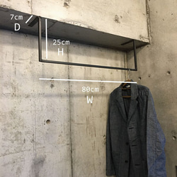 サイズオーダー可能　HH-200　2辺200cm以内　天井　吊り下げ　ハンガーラック　部屋干し　室内干し　物干し　新生活 9枚目の画像