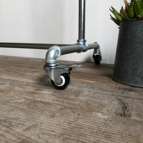 数量限定 送料無料 G90 ハンガーラック パイプ スチール ガス管 組立式