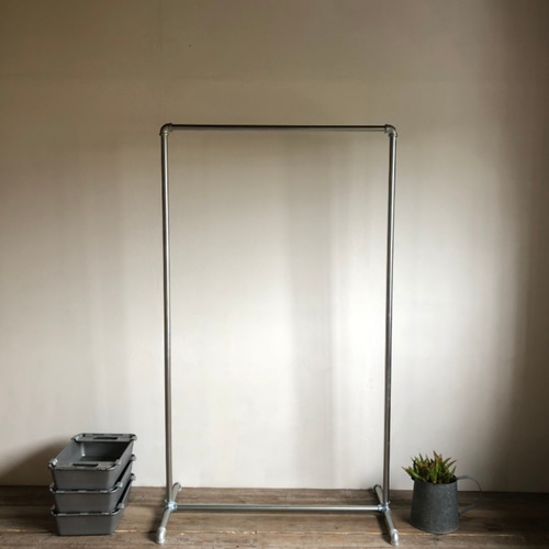 数量限定 送料無料 G90 ハンガーラック パイプ スチール ガス管 組立式