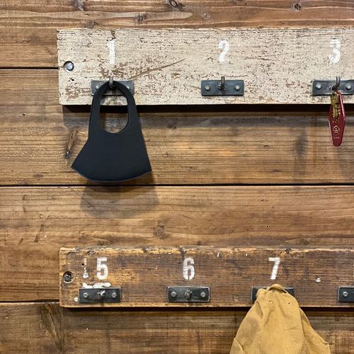 数量限定 NH-9 アイアンフック 2連 ウォールフック 壁掛け