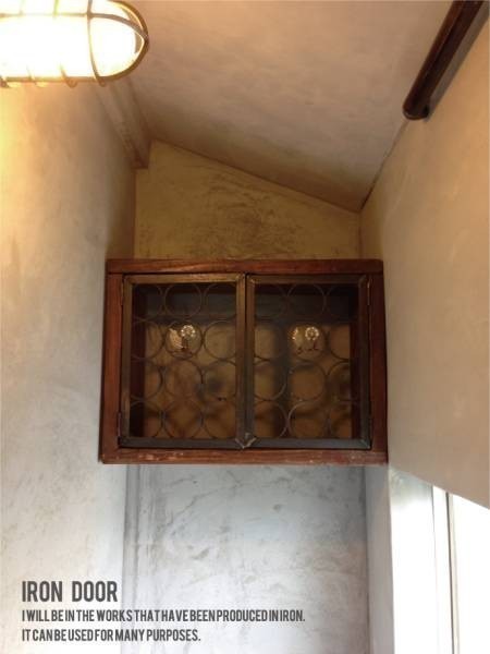 数量限定　CF-12-18　創意工夫　アイアン　パーツ　溶接　材料　鉄　装飾　柵　フェンス　花　溶接部材