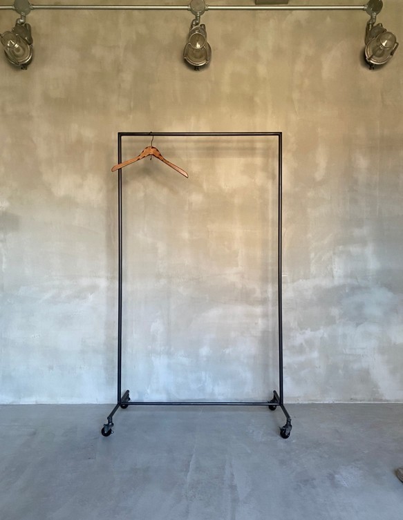 数量限定　HR-Y-C　アイアン　ハンガーラック　インダストリアル　キャスター 21,899円