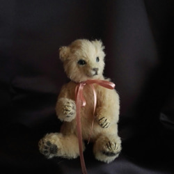 ヴィンテージ テディベア レース襟付き ヴィンテージ テディベア レース襟付き アンティークテディベア