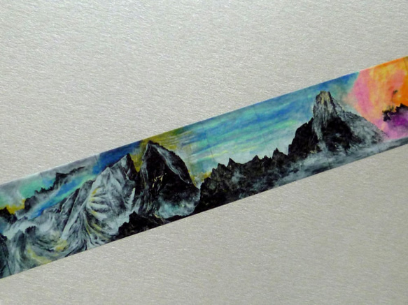 美岩collection = 原創山水風景紙膠帶．旅行寫生 Washi Masking Tape 15 mm 第5張的照片