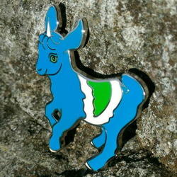 純素 山羊寶寶 獨角獸 Vegan Kid 硬琺瑯金屬徽章 Hard Enamel Pin 動物平權 家畜解放 第10張的照片