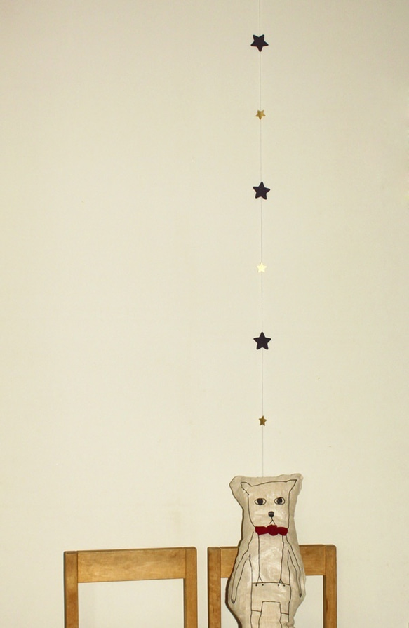 パリの夜空の星ガーランド  200CM 3枚目の画像
