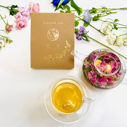 FLOWERB TEA 3種セット /  お茶ギフト・贈り物・自分へのプレゼントに  ハーブティー オーガニック 無農薬 2枚目の画像