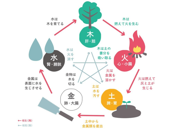 花漢茶-はなかんちゃ-　五行セット  / 全て国産の薬膳茶 農薬・無化学肥料不使用　五包入り（一包で約1リットル分） 3枚目の画像