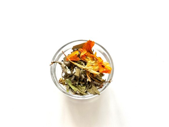 花漢茶-はなかんちゃ-　気血水セット　/ 和の薬膳茶　国産ハーブティー 自然栽培 無農薬 無化学肥料 6枚目の画像