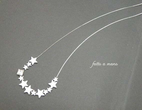 Shooting Star Necklace（Silver） 4枚目の画像