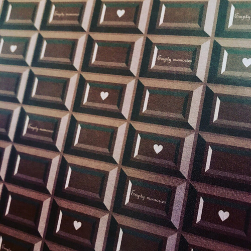 オリジナル デザインペーパー チョコレート ミルク 10枚 包装紙  