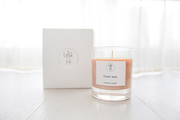 香水蠟燭【 新鮮人  Fresh man 】Scent candle 第2張的照片