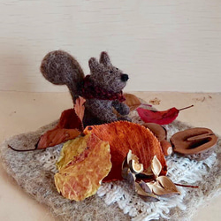 ゴーヤの蔓のリース 秋の装い リース まのなかみ 通販 10539625