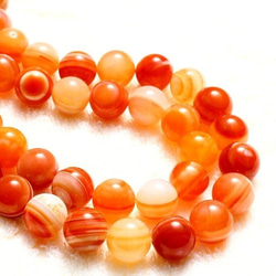 ★特選一連★魔除けの石【赤天眼石♢レッドアイアゲート14mmラウンド連】❤️ ☆特選一連☆魔除けの石【赤天眼石♢レッドアイアゲート14mm