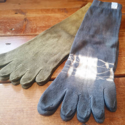 【訂做】草本染色有機棉襪*植物染色保暖降溫五指襪 第5張的照片