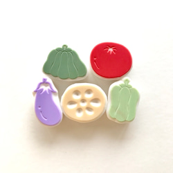 夏のお野菜スタンプ はんこ・スタンプ SUNDAYstamp and more 通販