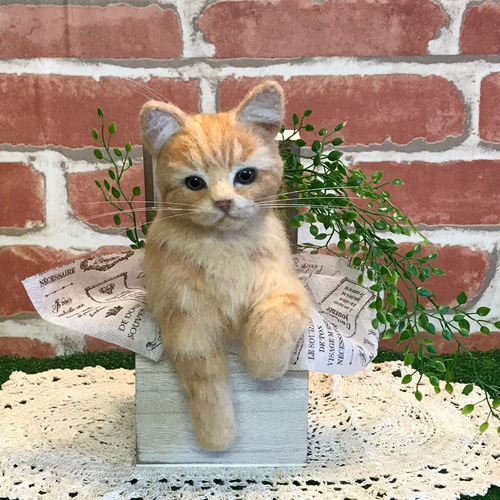 羊毛フェルト猫 tsugumi 様で開催されている『猫博』 お陰様で完売となりました