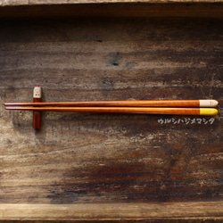 抹漆筷子（雞&amp;小雞）[23cm/成人用] / URUSHI CHOPSTICKS (CHICKEN &amp; CHIC 第4張的照片