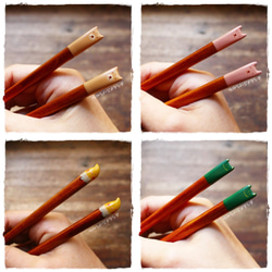 [福袋可供選擇] 漆器動物筷 + 筷子袋 / [套裝促銷] URUSHI CHOPSTICKS &amp; BAG 第3張的照片