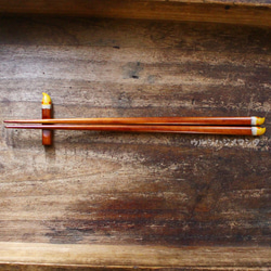 擦漆筷子（玄鳳鸚鵡）【成人23cm】/URUSHI CHOPSTICKS（玄鳳鸚鵡） 第4張的照片