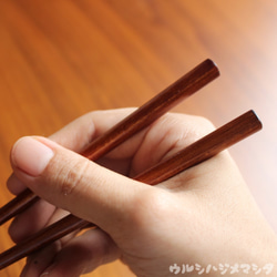 ◆18cm◆[套售]擦漆筷子+筷架（普通）/ [套售]筷子+休息架 第3張的照片