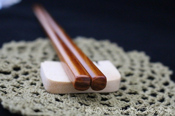 ★再次上架★ [23cm] 抹漆筷子（素色） / [23cm] FUKI URUSHI 筷子（素色） 第5張的照片