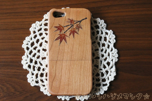 對於iPhone5的/ 5S野雞Makie（秋葉）手機殼 /智能手機案例的iPhone5 / 5S 第1張的照片