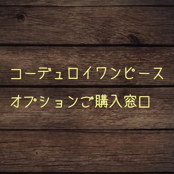 燈芯絨一件式選購窗口 第1張的照片