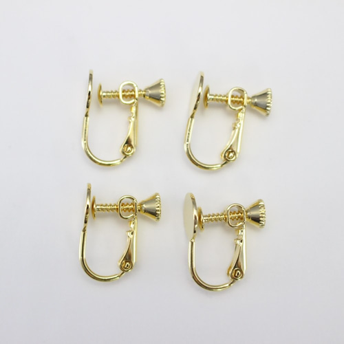 イヤリング　土台　WGK14 14金　スクリュータイプイヤリング土台 イヤリング 土台 WGK14 14金 スクリュータイプイヤリング土台 フープ