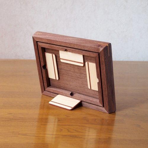 モノグラム　フォトフレーム ウォールナット フォトフレーム（L）｜長く愛用できるmonogram（モノグラム）