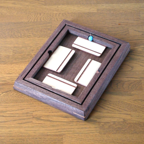 ウォールナットフォトフレーム A6 フォトフレーム・写真立て 木ライフ