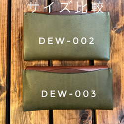 Dew-003長款錢包（修身版）藍色 第7張的照片