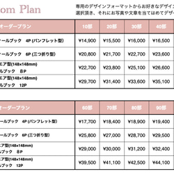 60種類以上から選べる！カスタムオーダープロフィールブック8P 8枚目の画像