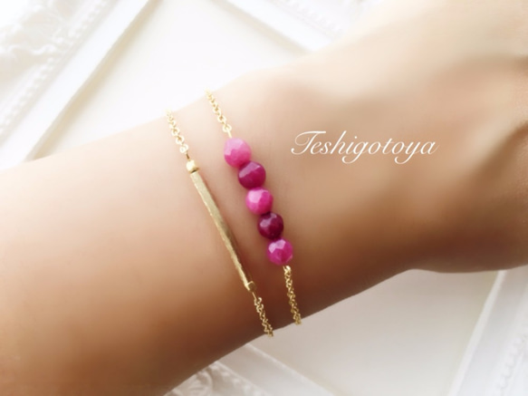 gemstone bracelet 2枚目の画像