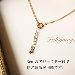 square tortoiseshell necklace 3枚目の画像