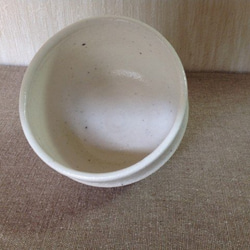 志野焼茶碗（竹林） 4枚目の画像
