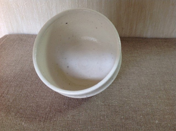 志野焼茶碗（竹林） 4枚目の画像