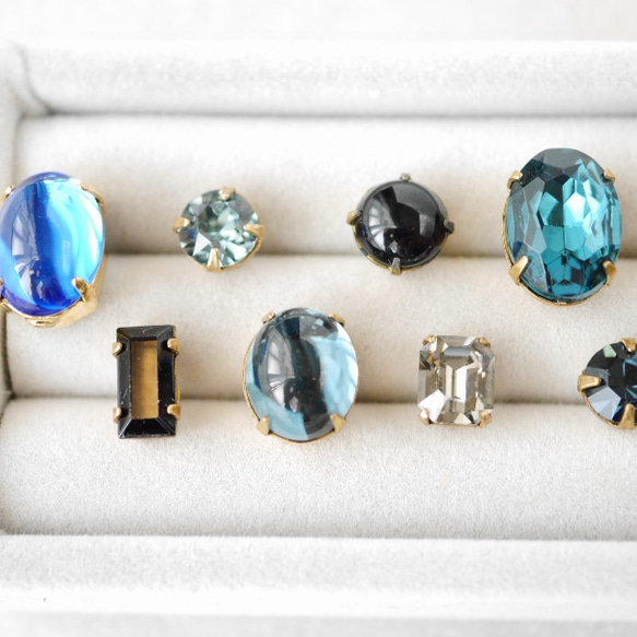 ヴィンテージビジューのブローチ s-8 6枚目の画像