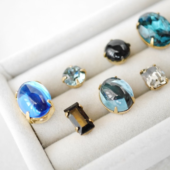 ヴィンテージビジューのブローチ s-8 5枚目の画像