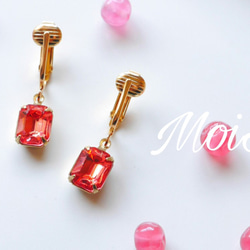 MoiS - earring light rose 1枚目の画像